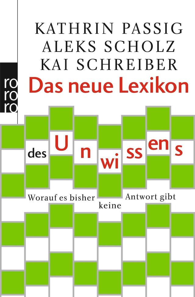 Okładka książki dla Das neue Lexikon des Unwissens