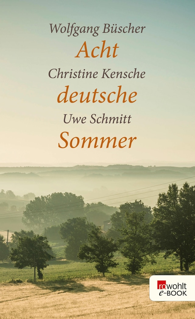 Buchcover für Acht deutsche Sommer