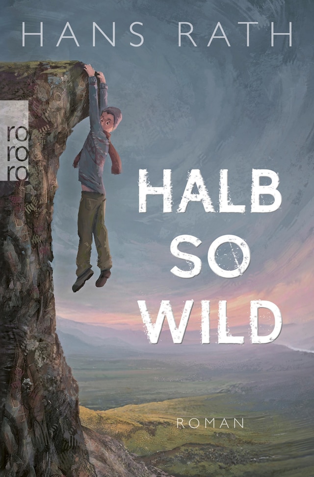Book cover for Halb so wild