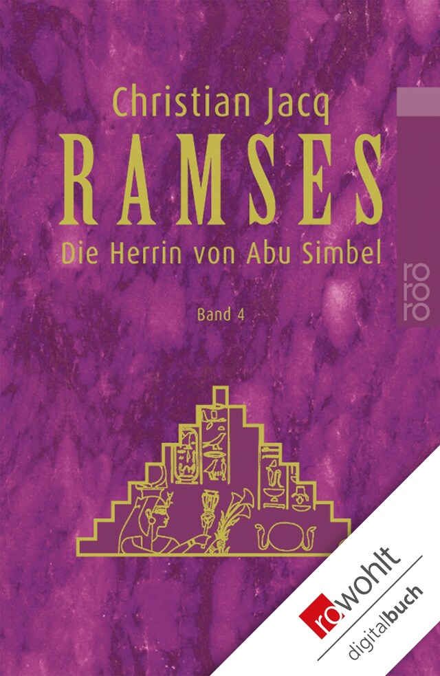 Kirjankansi teokselle Ramses: Die Herrin von Abu Simbel