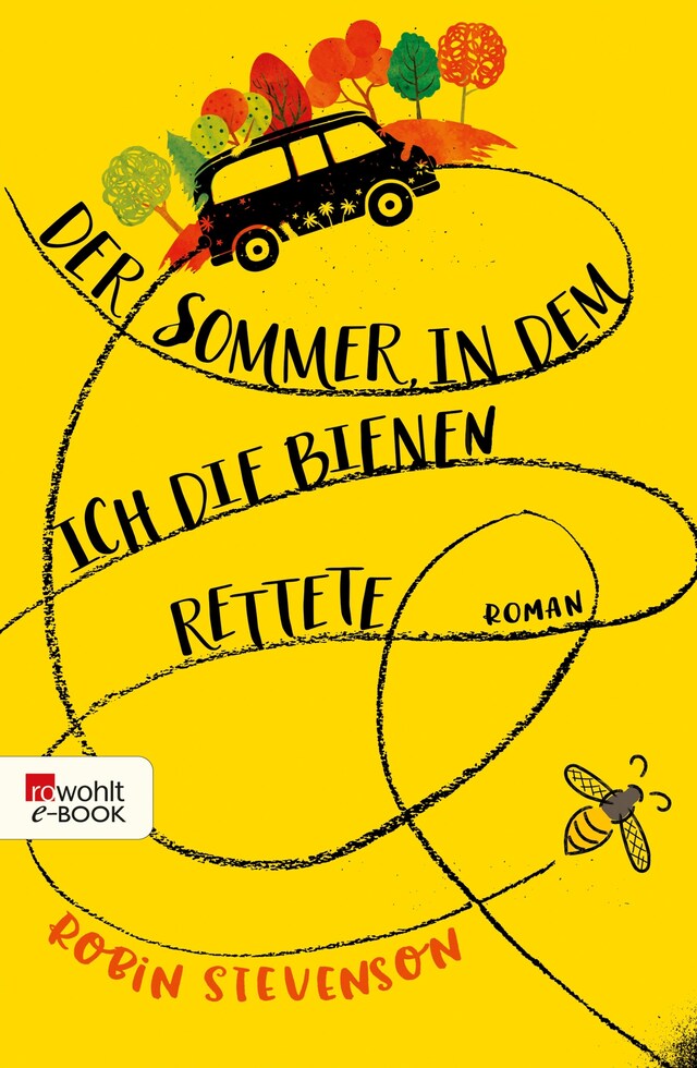 Boekomslag van Der Sommer, in dem ich die Bienen rettete