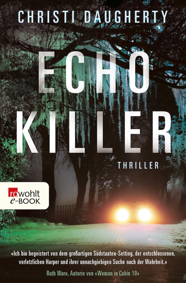 Kirjankansi teokselle Echo Killer
