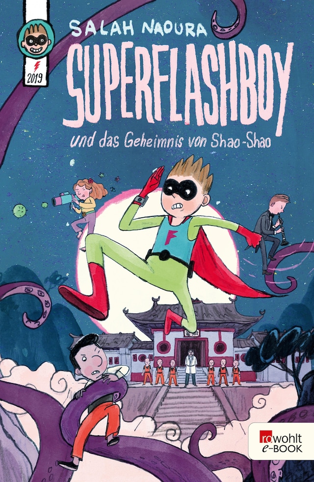 Kirjankansi teokselle Superflashboy und das Geheimnis von Shao-Shao