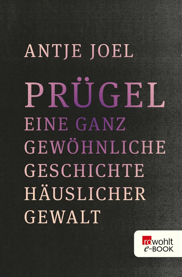 Buchcover für Prügel