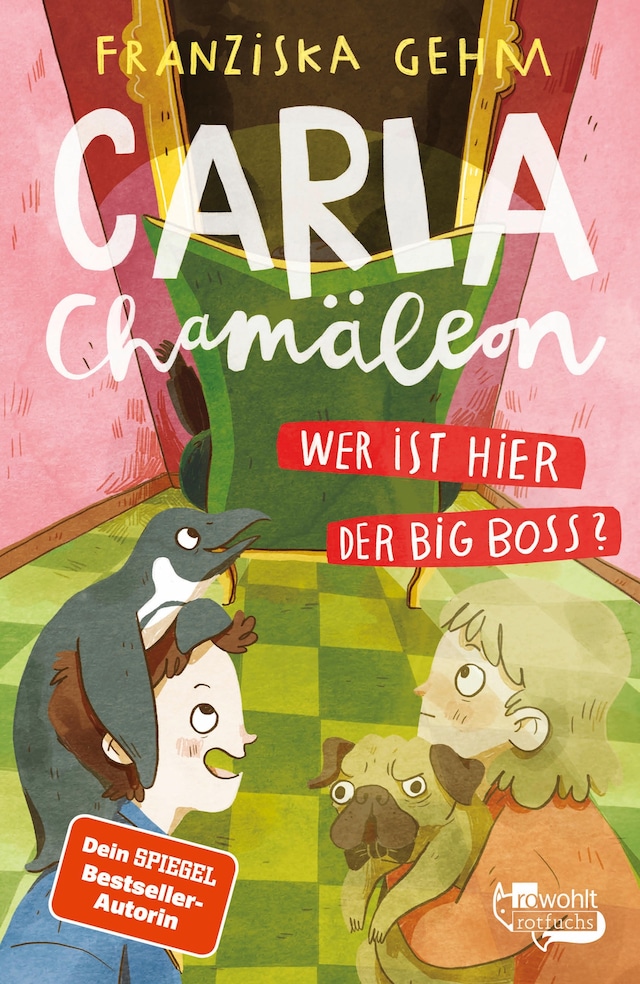Book cover for Carla Chamäleon: Wer ist hier der Big Boss?
