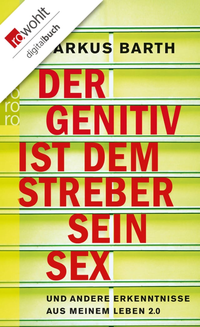Book cover for Der Genitiv ist dem Streber sein Sex