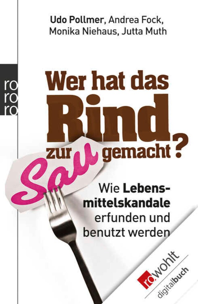 Kirjankansi teokselle Wer hat das Rind zur Sau gemacht?