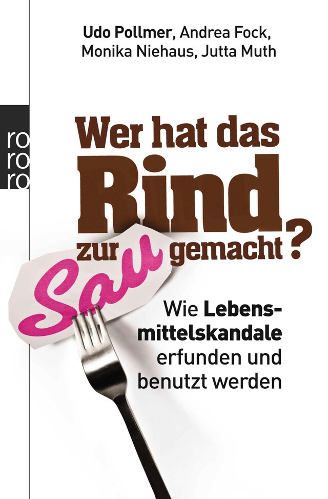 Buchcover für Wer hat das Rind zur Sau gemacht?