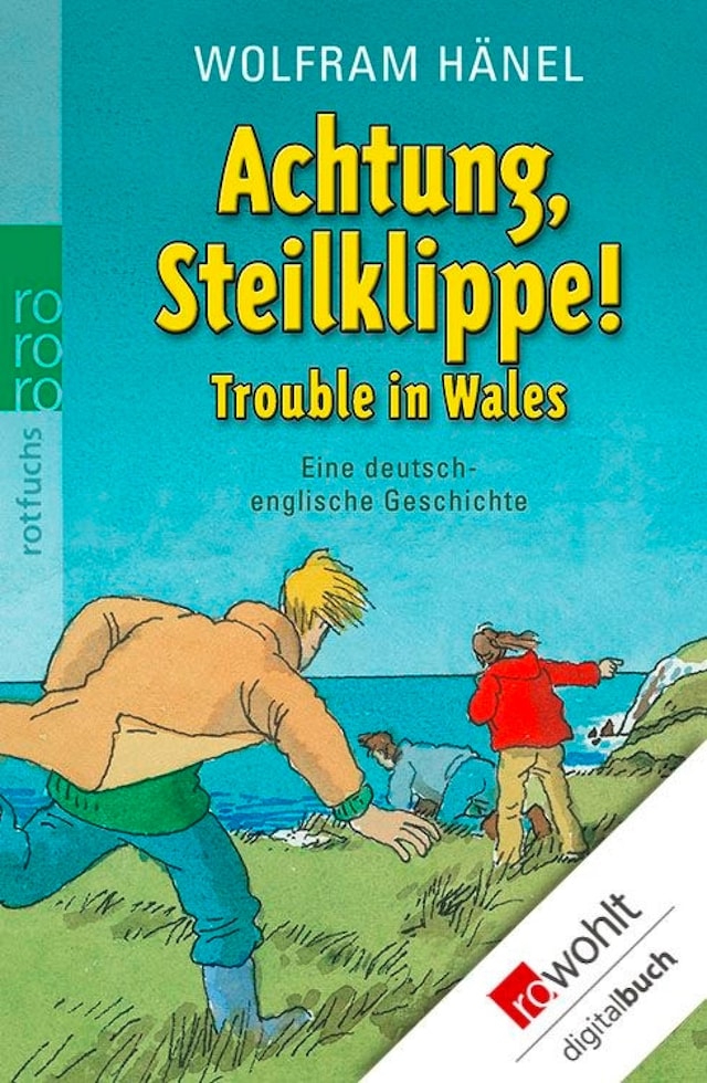 Boekomslag van Achtung, Steilklippe! - Trouble in Wales