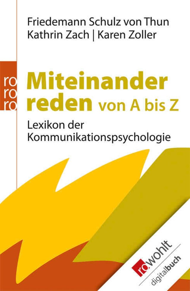 Buchcover für Miteinander reden von A bis Z