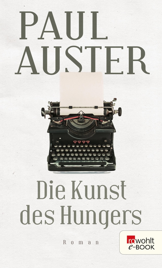 Book cover for Die Kunst des Hungers