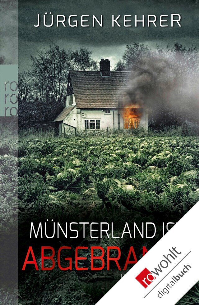 Buchcover für Münsterland ist abgebrannt