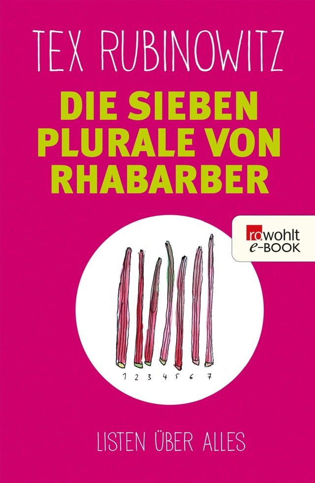 Book cover for Die sieben Plurale von Rhabarber