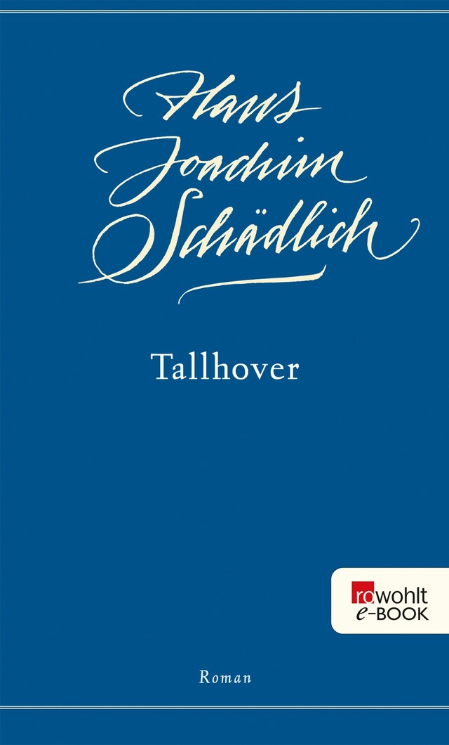 Buchcover für Tallhover