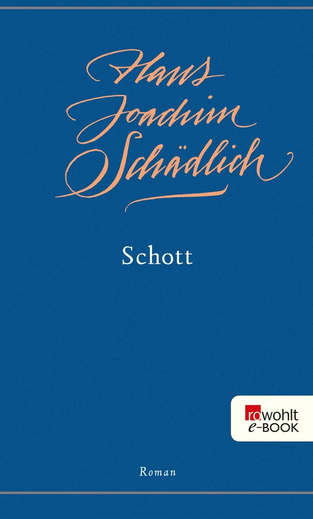 Copertina del libro per Schott