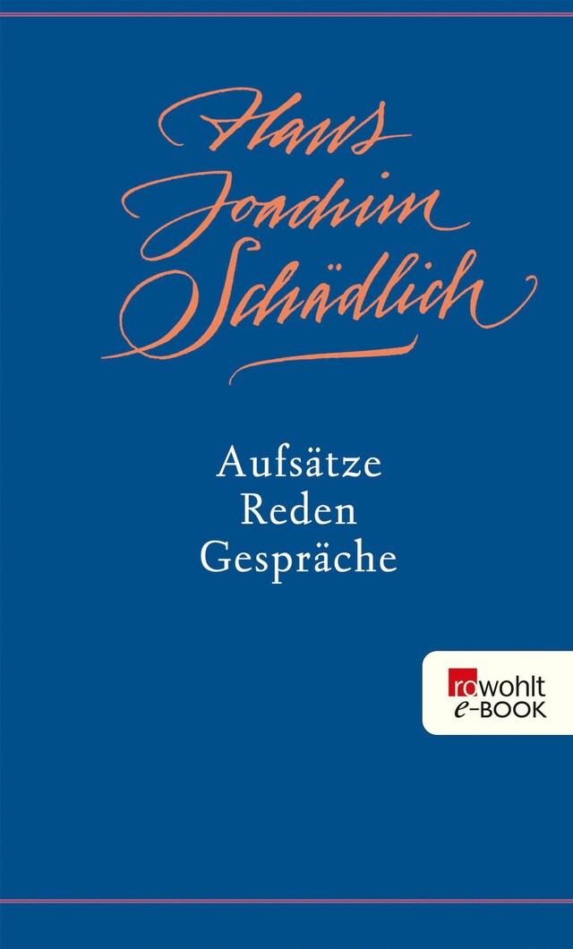 Portada de libro para Aufsätze, Reden, Gespräche