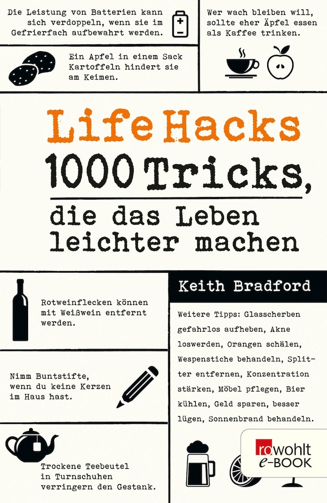 Buchcover für Life Hacks