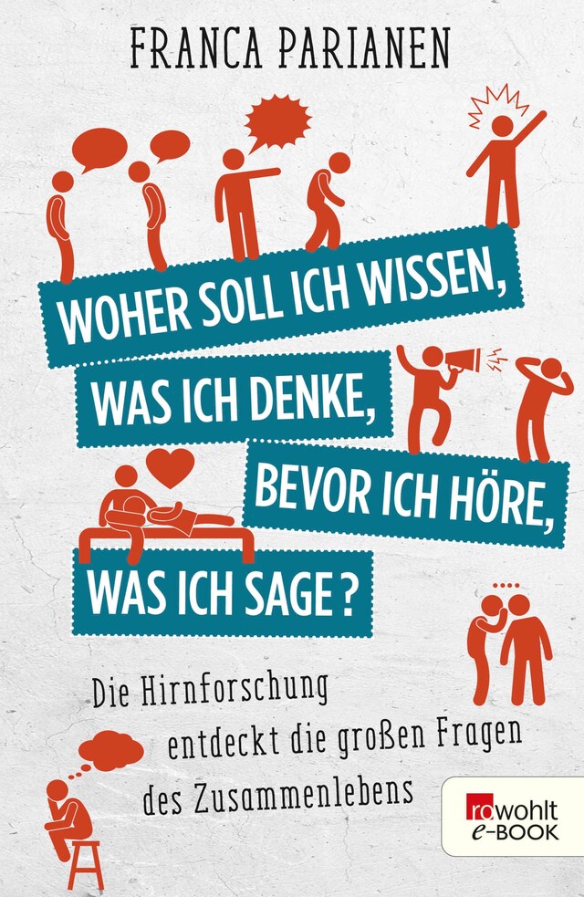 Book cover for Woher soll ich wissen, was ich denke, bevor ich höre, was ich sage?