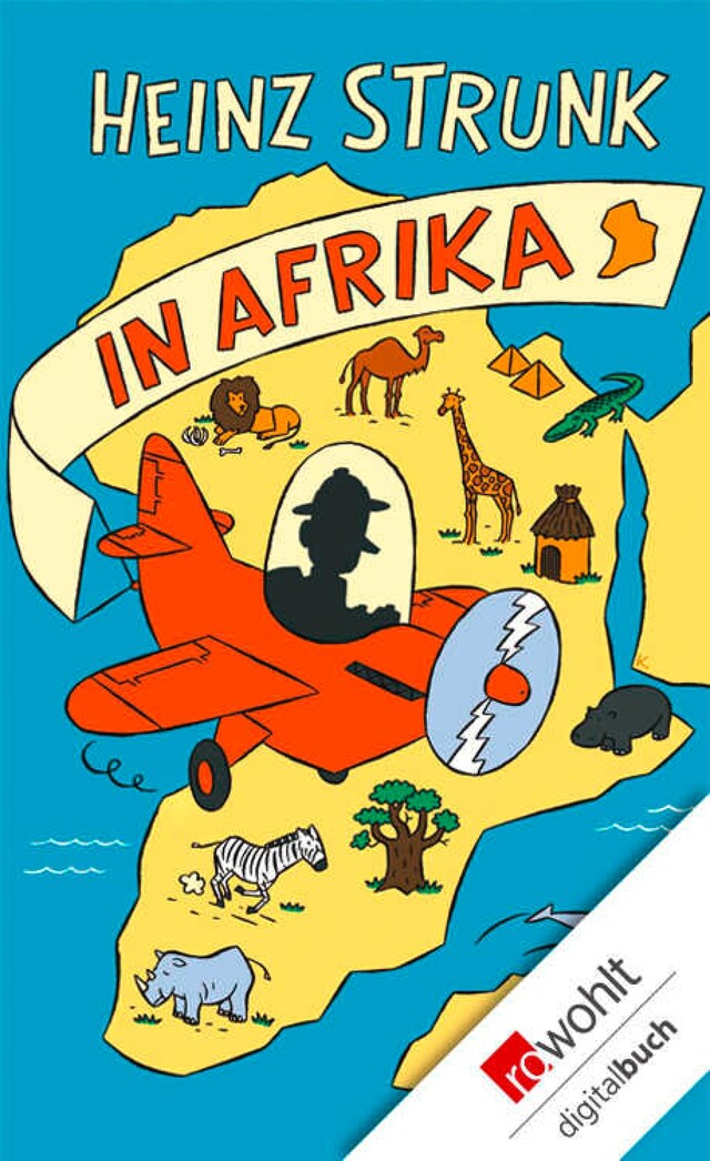 Boekomslag van Heinz Strunk in Afrika