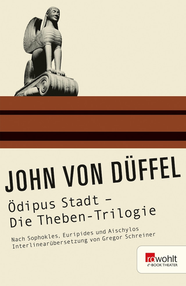 Boekomslag van Ödipus Stadt - Die Theben-Trilogie
