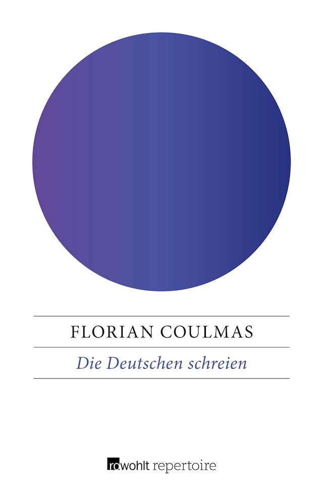 Book cover for Die Deutschen schreien