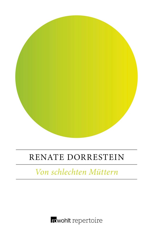 Kirjankansi teokselle Von schlechten Müttern