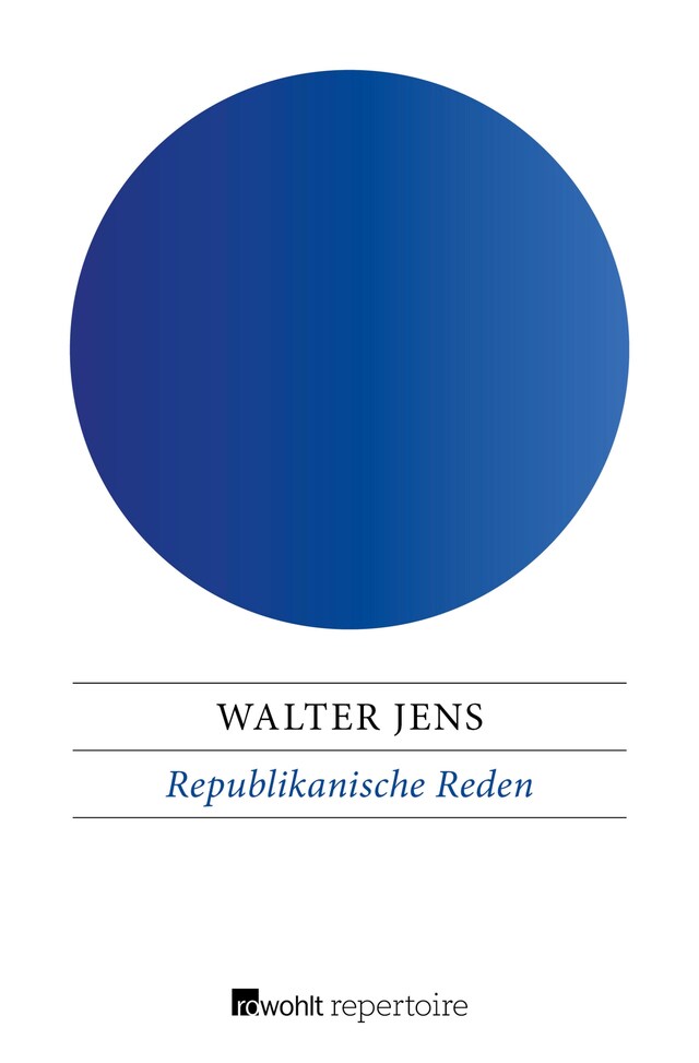 Book cover for Republikanische Reden