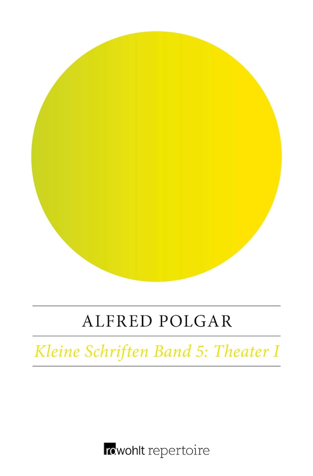 Book cover for Theater I