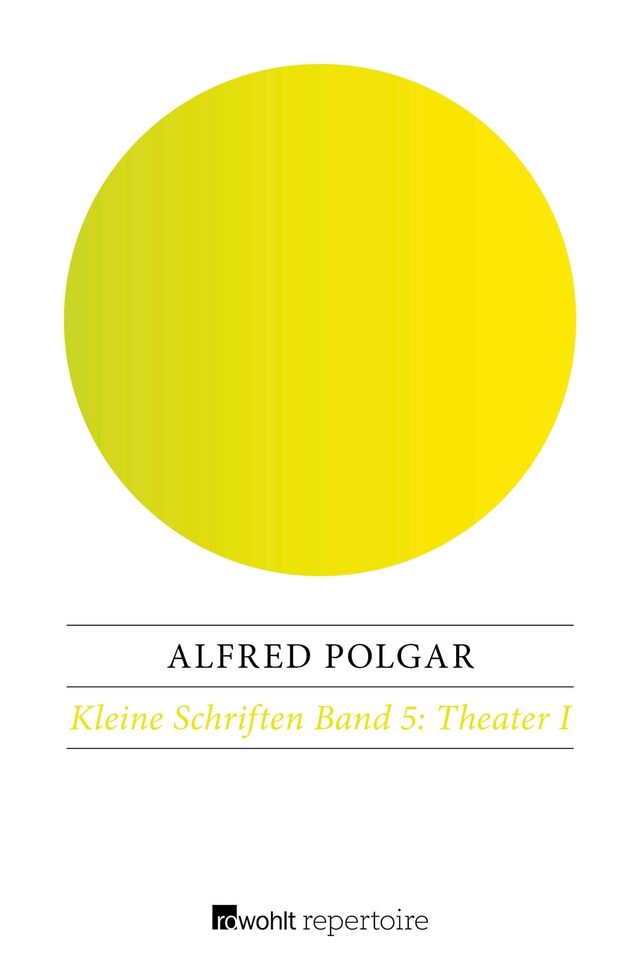 Portada de libro para Theater I