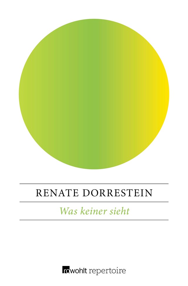 Copertina del libro per Was keiner sieht