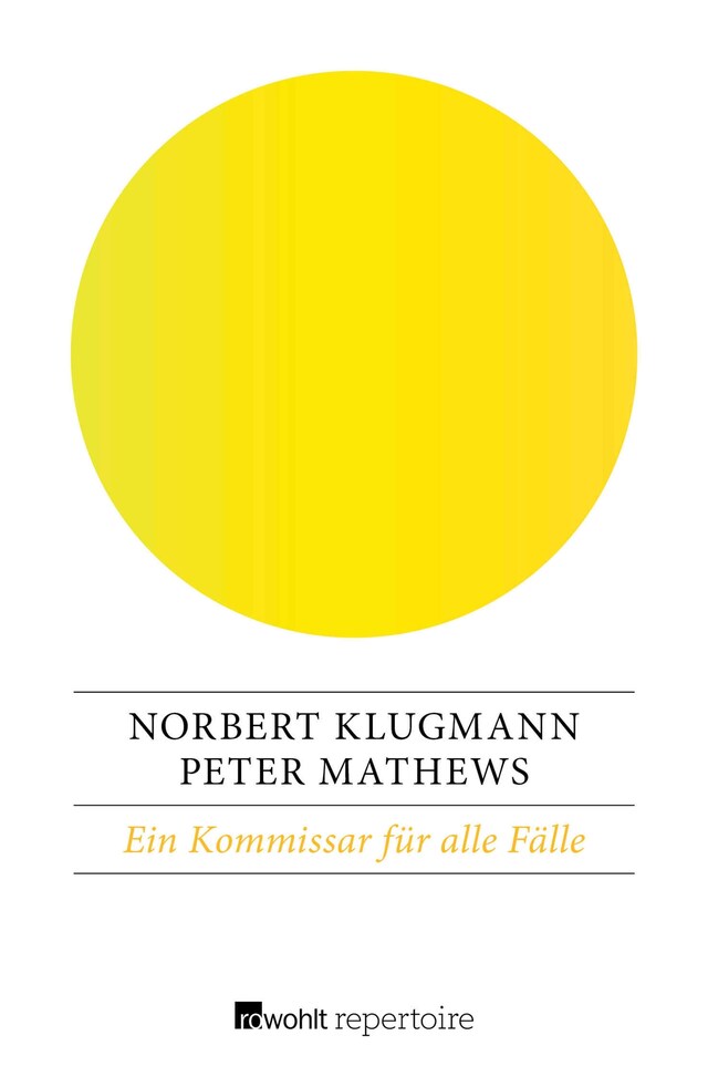 Portada de libro para Ein Kommissar für alle Fälle