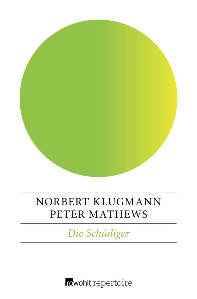 Book cover for Die Schädiger