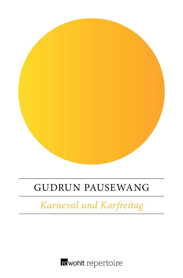 Copertina del libro per Karneval und Karfreitag