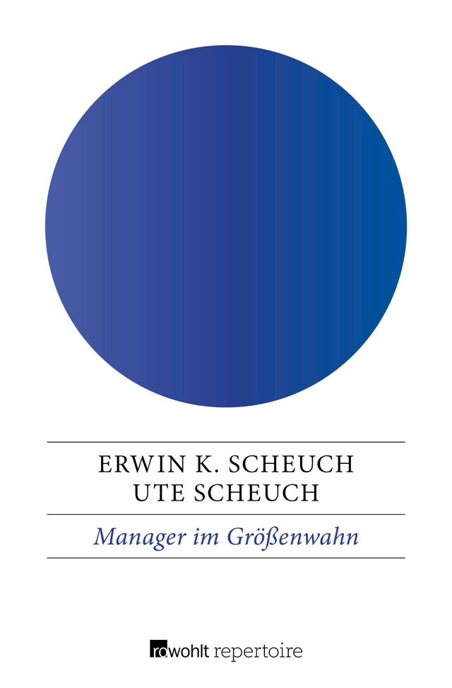 Buchcover für Manager im Größenwahn