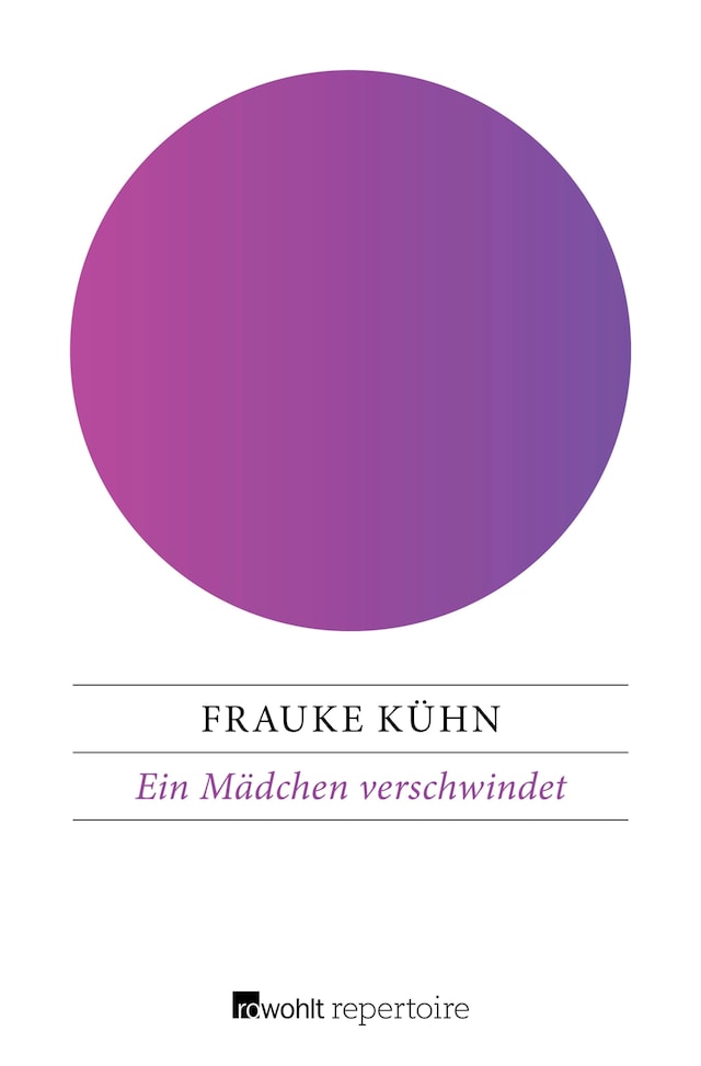 Buchcover für Ein Mädchen verschwindet