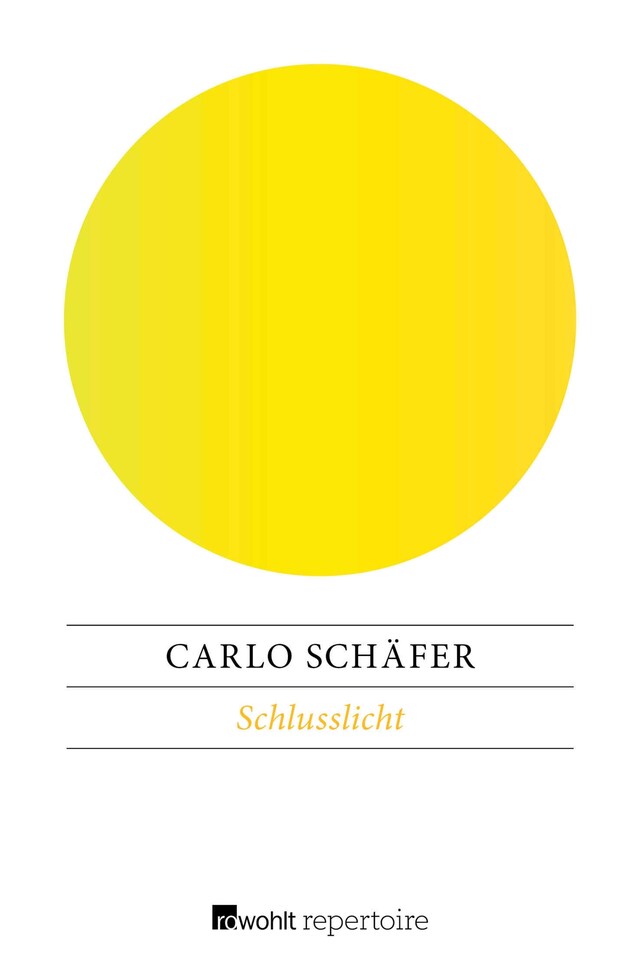 Book cover for Schlusslicht