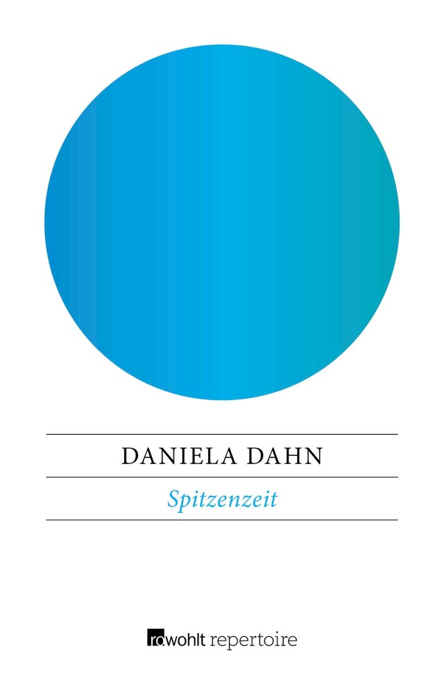 Copertina del libro per Spitzenzeit