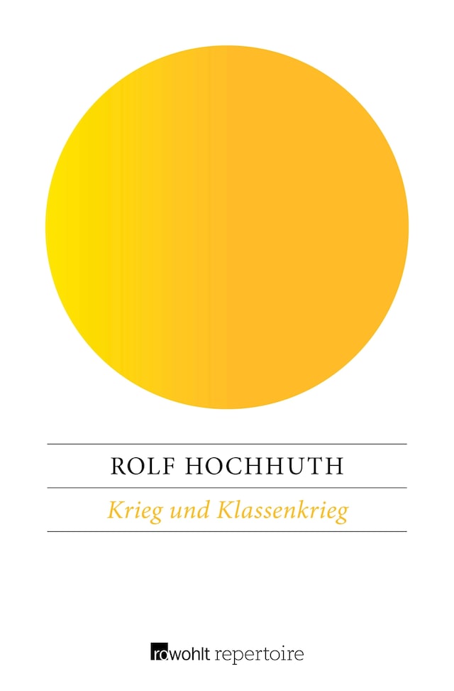 Book cover for Krieg und Klassenkrieg