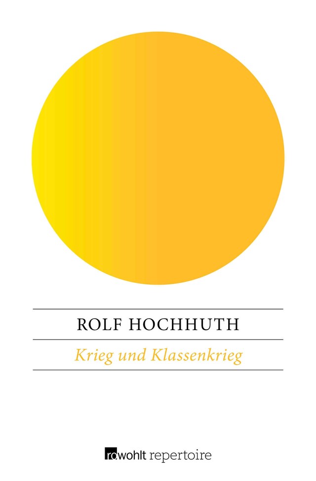 Book cover for Krieg und Klassenkrieg