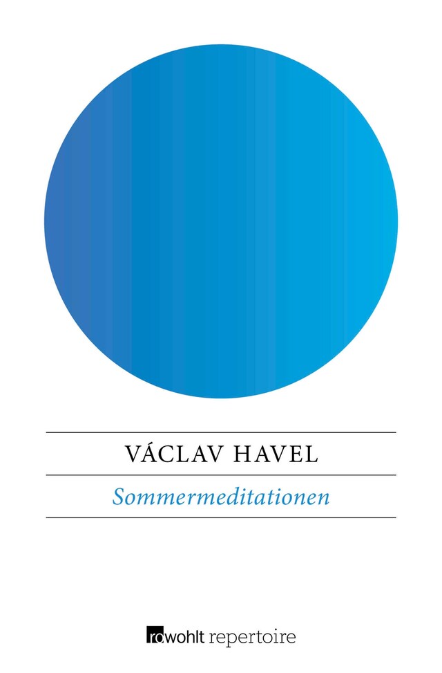 Buchcover für Sommermeditationen