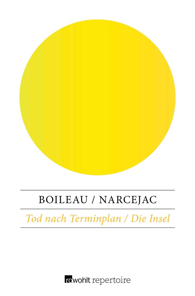 Book cover for Tod nach Terminplan / Die Insel