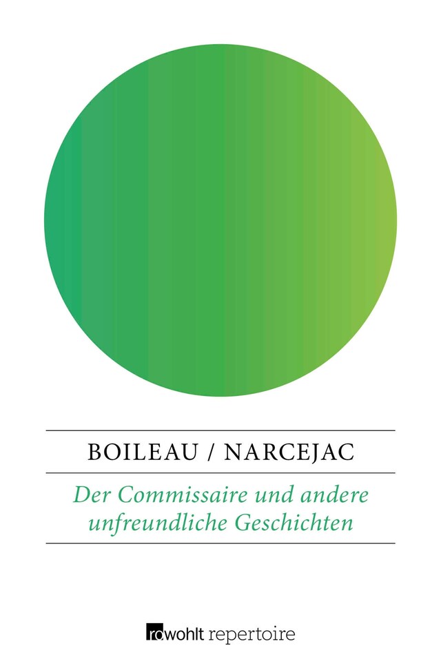 Book cover for Der Commissaire und andere unfreundliche Geschichten