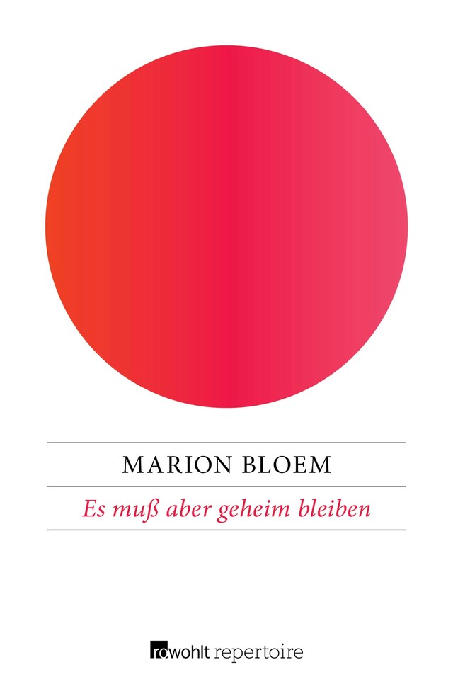 Portada de libro para Es muß aber geheim bleiben