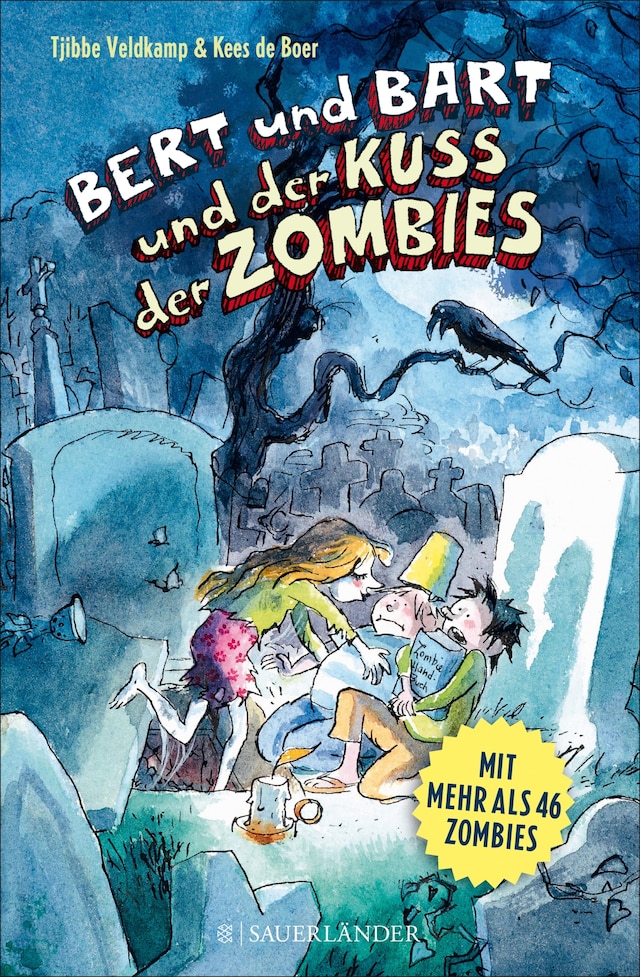 Boekomslag van Bert und Bart und der Kuss der Zombies