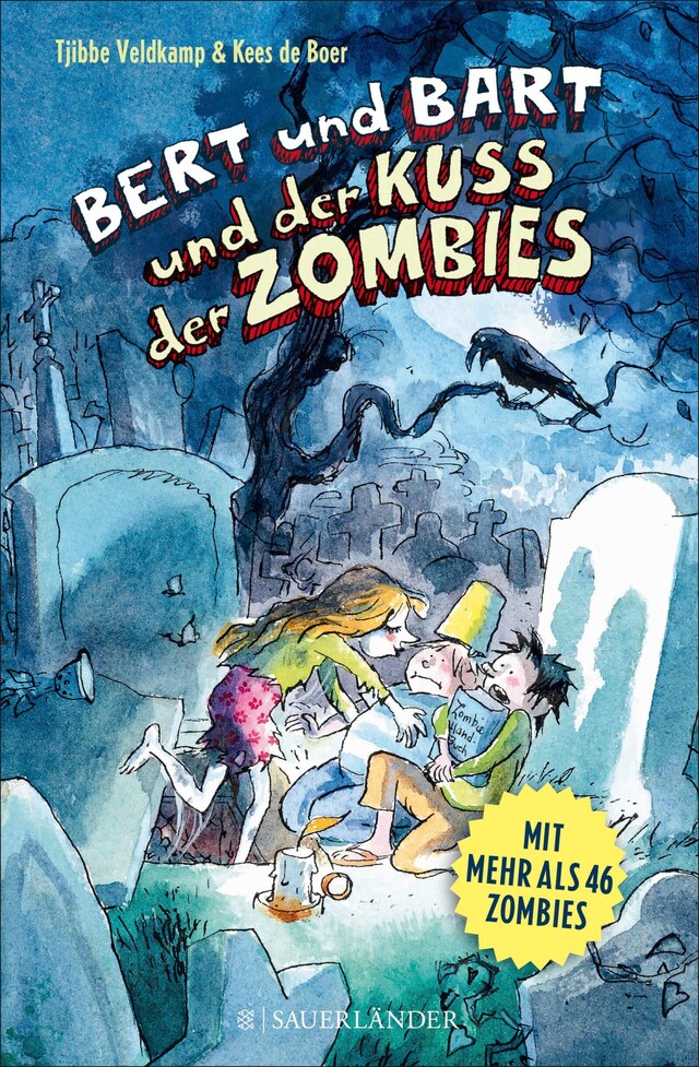 Bokomslag for Bert und Bart und der Kuss der Zombies