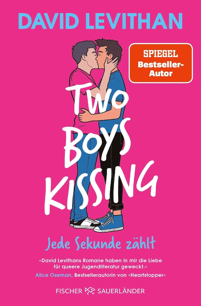 Book cover for Two Boys Kissing – Jede Sekunde zählt