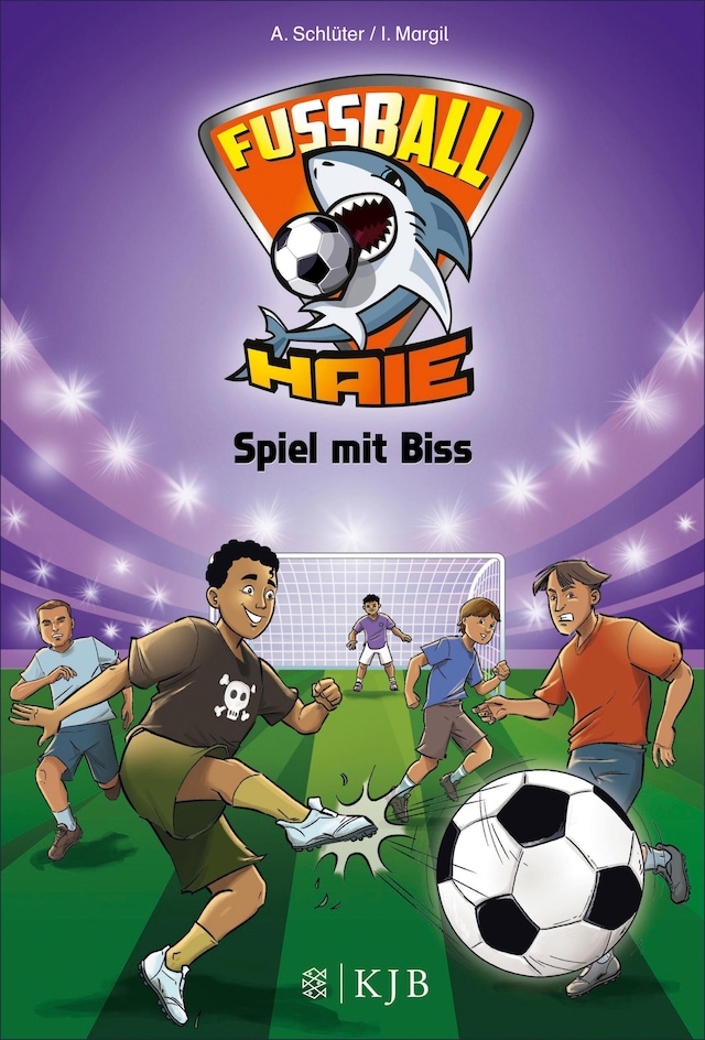 Buchcover für Fußball-Haie: Spiel mit Biss