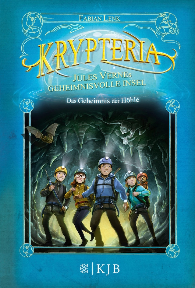 Kirjankansi teokselle Krypteria – Jules Vernes geheimnisvolle Insel. Das Geheimnis der Höhle