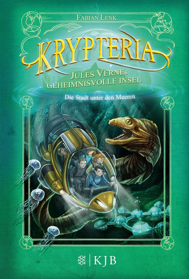Buchcover für Krypteria – Jules Vernes geheimnisvolle Insel. Die Stadt unter den Meeren