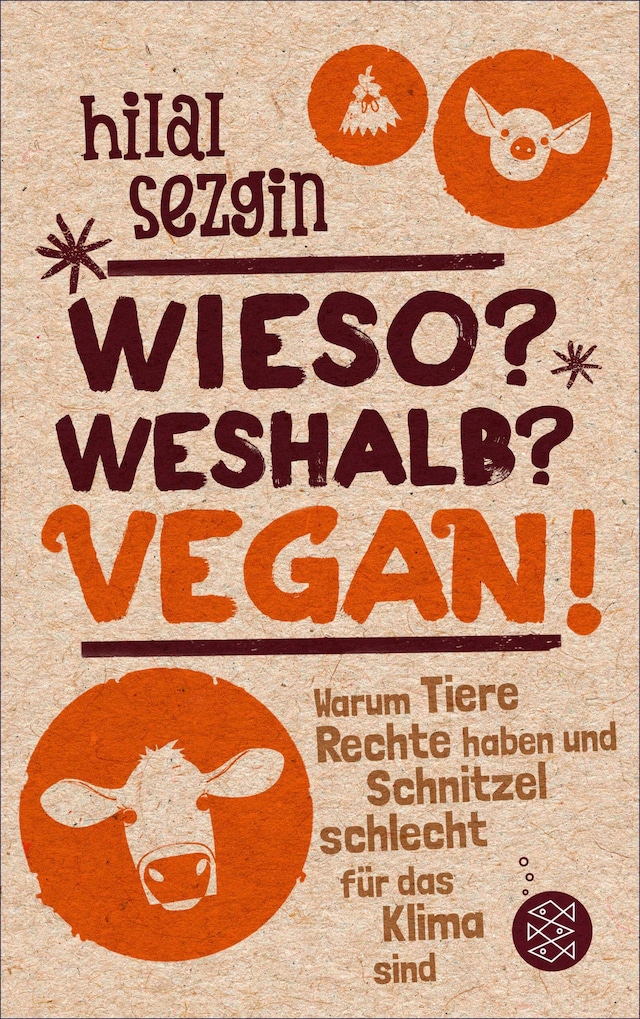 Copertina del libro per Wieso? Weshalb? Vegan!